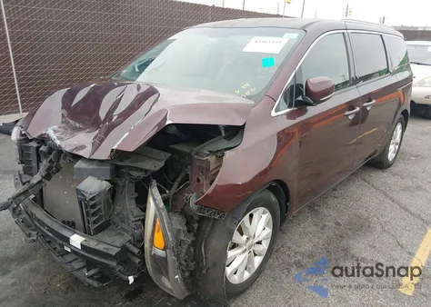 2018 Kia Sedona Ex из США, поврежденный, VIN KNDMC5C19J6406125